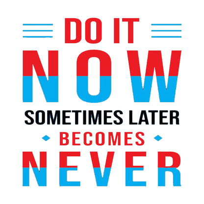 Motivational Quote Sticker Wall Decal ( 12 x 12 Inches )