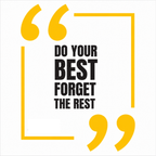 Motivational Quote Sticker