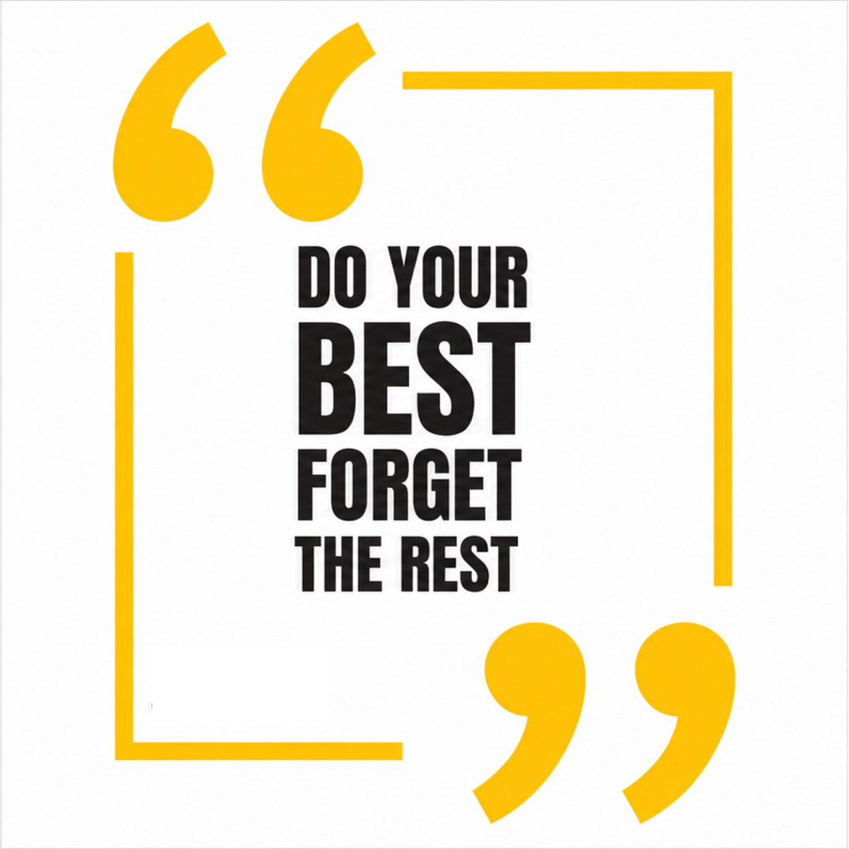 Motivational Quote Sticker Wall Decal ( 12 x 12 Inches )