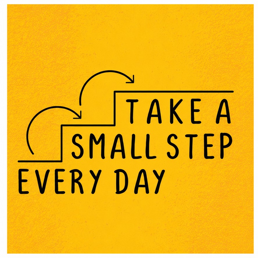 Motivational Quote Sticker Wall Decal ( 12 x 12 Inches )