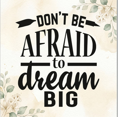 Motivational Quote Sticker Wall Decal ( 12 x 12 Inches )