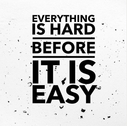 Motivational Quote Sticker Wall Decal ( 12 x 12 Inches )