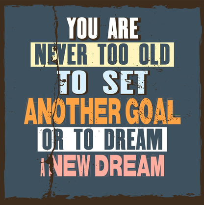 Motivational Quote Sticker Wall Decal ( 12 x 12 Inches )