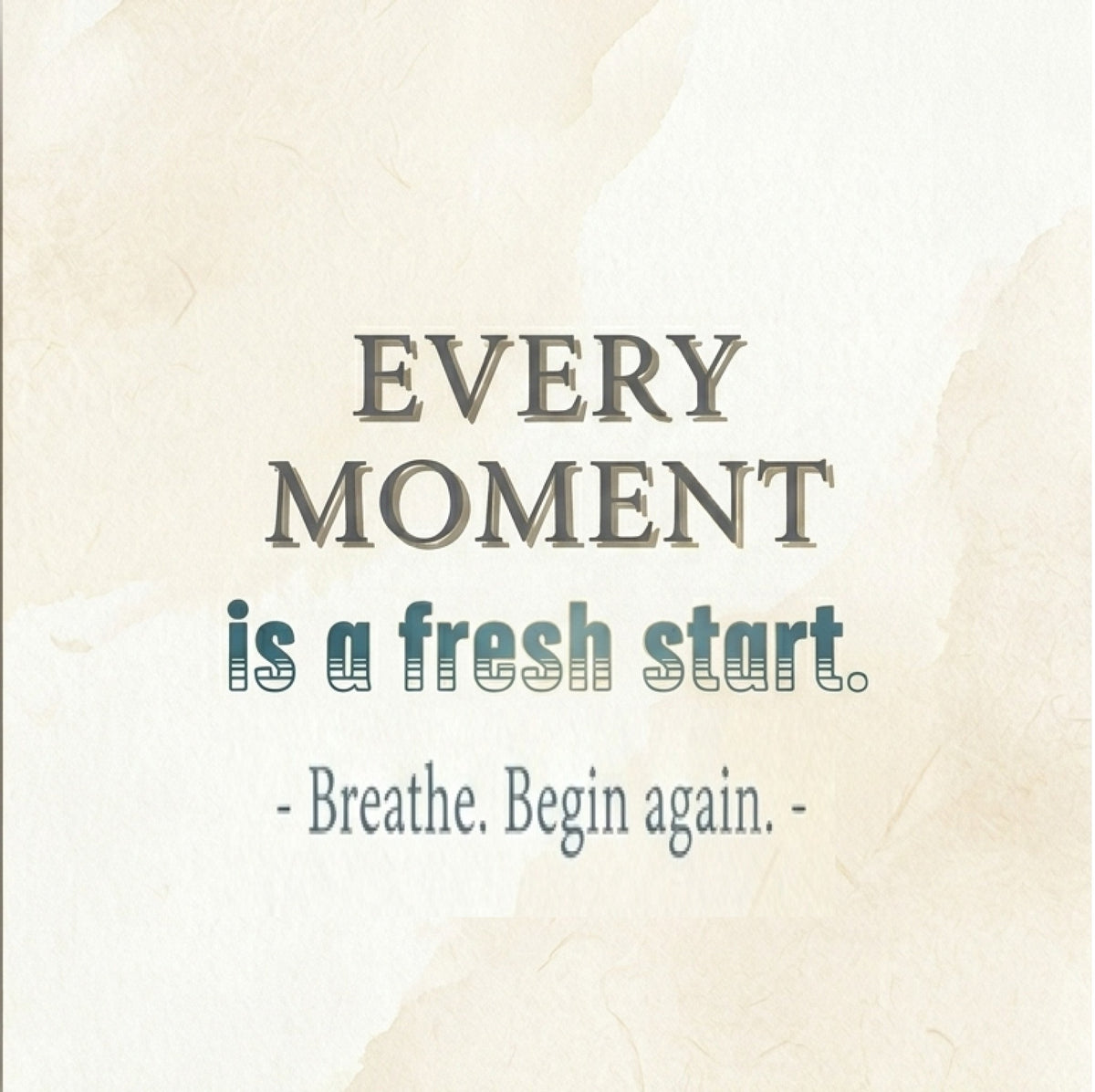Motivational Quote Sticker Wall Decal ( 12 x 12 Inches )