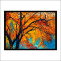 Autumn Tree Canvas Wall Art Large Print