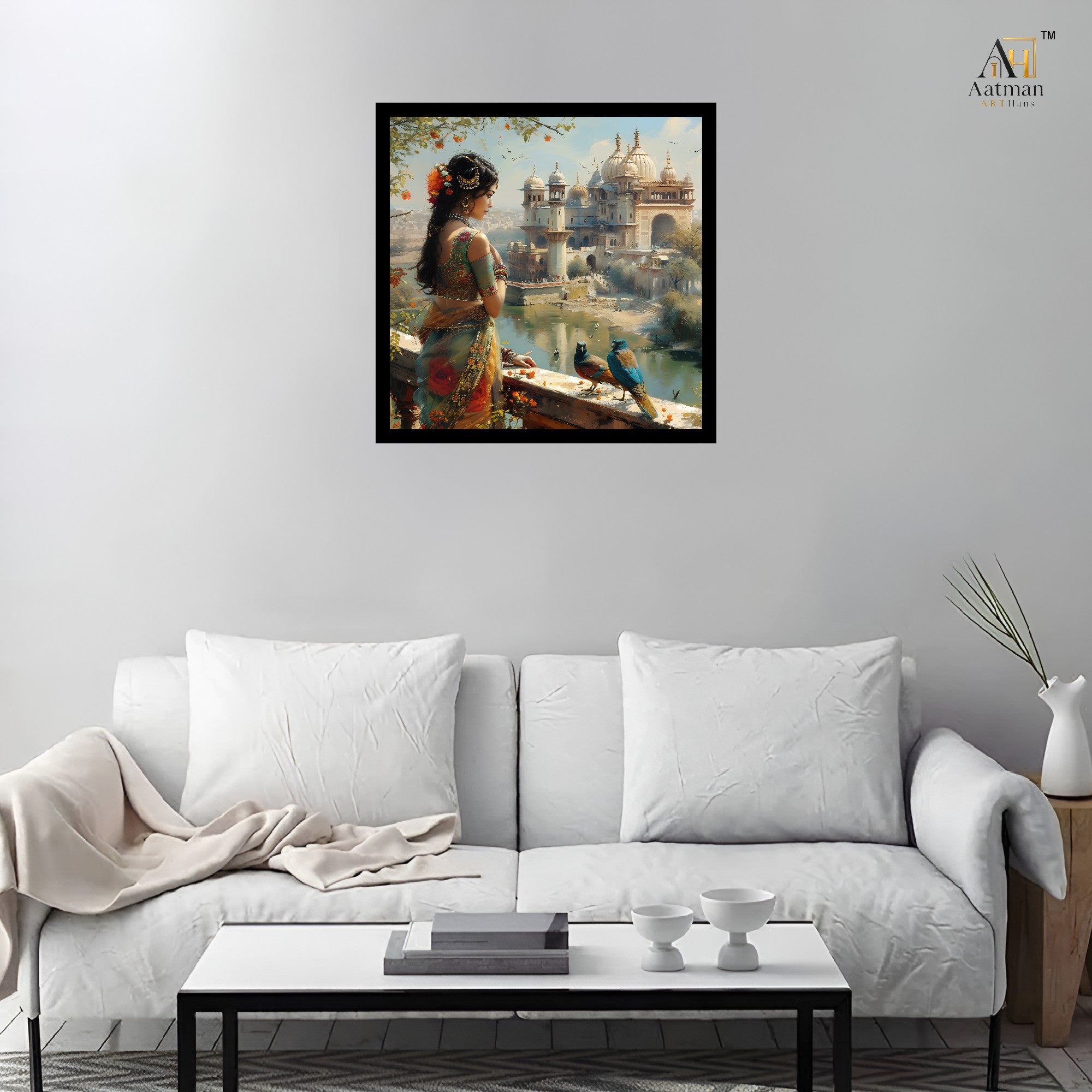 Royal Indian Heritage Wall Art Canvas Print