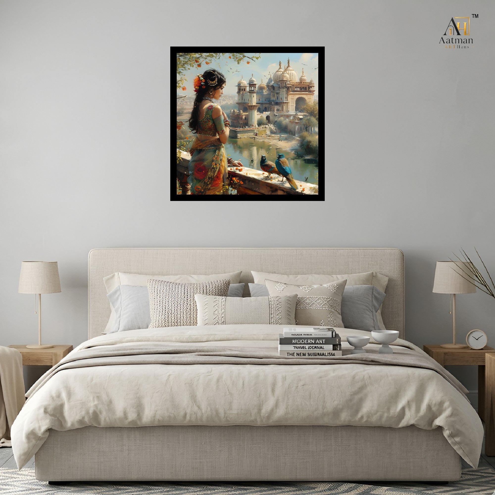 Royal Indian Heritage Wall Art Canvas Print