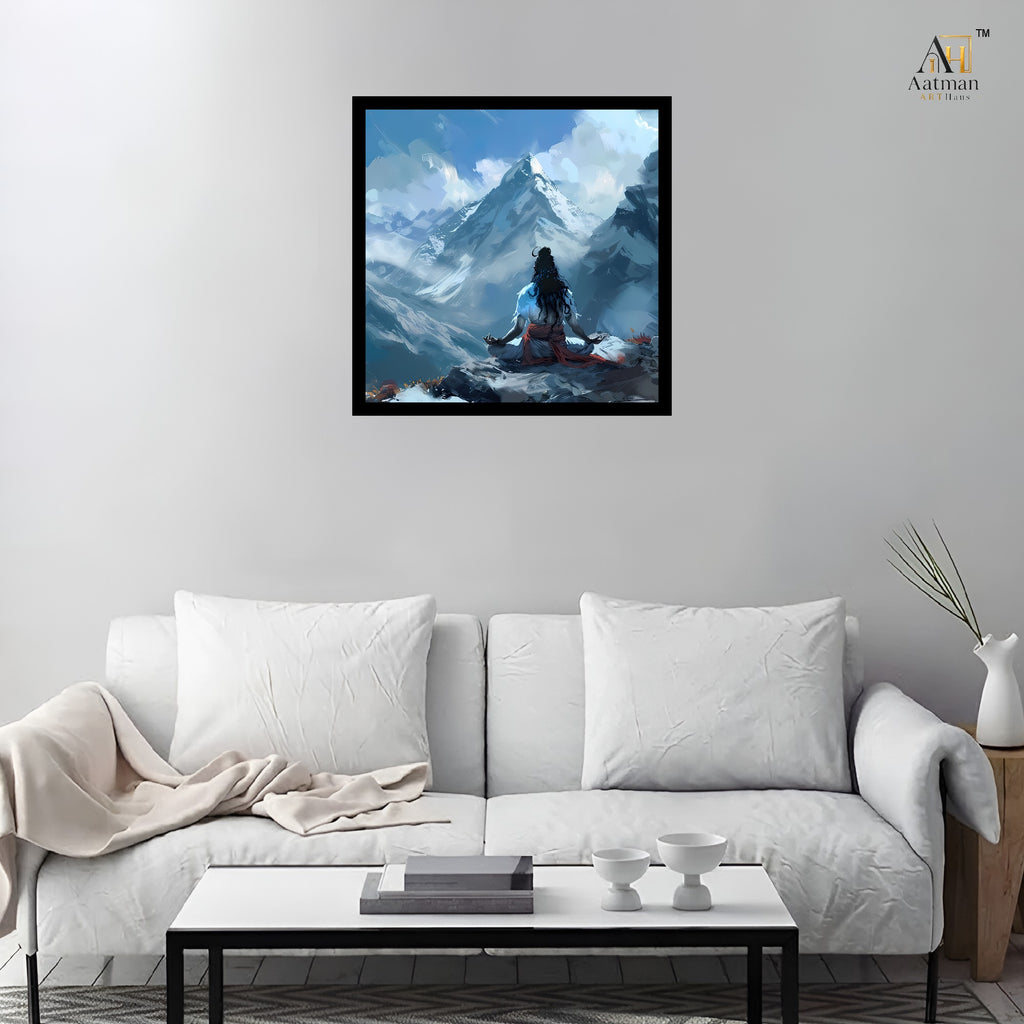 Himalayan Meditation Wall Art for Home Decor