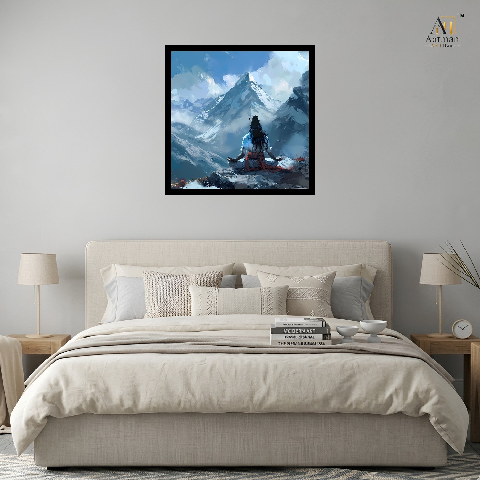 Himalayan Meditation Wall Art for Home Decor