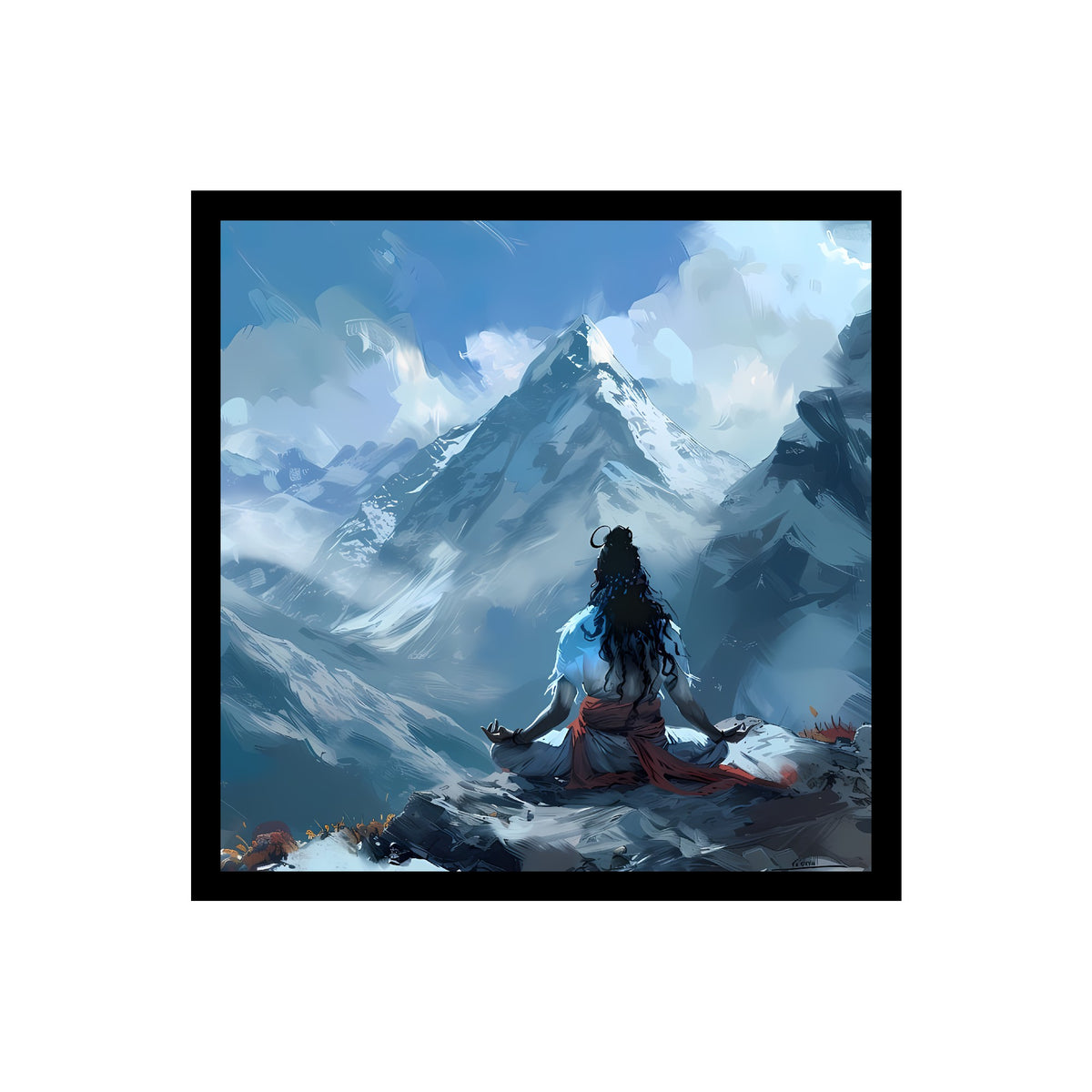 Himalayan Meditation Premium Wall Art