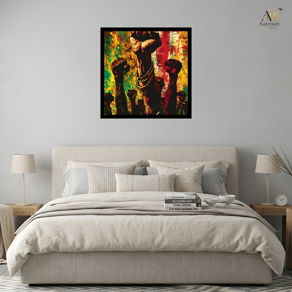 Motivational Revolution Wall Art Canvas Print
