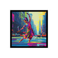 Contemporary Indian Dance Wall Art for Home Decor