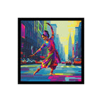 Contemporary Indian Dance Wall Art for Home Decor