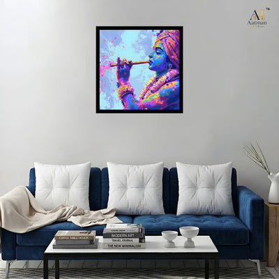 Lord Krishna Premium Wall Art