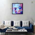 Aatman ARTHaus Lord Krishna Wall Art for Home Decor