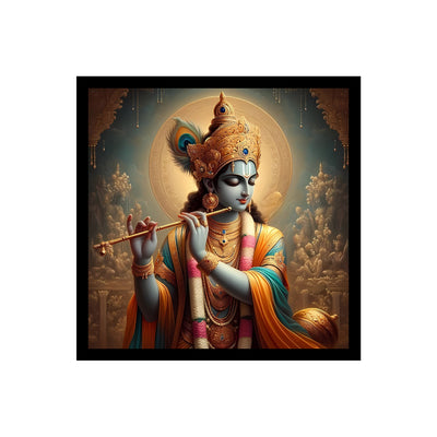 Lord Krishna Premium Wall Art