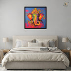 Modern Lord Ganesha Wall Art for Home Decor