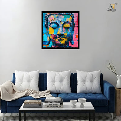 Contemporary Buddha Premium Wall Art