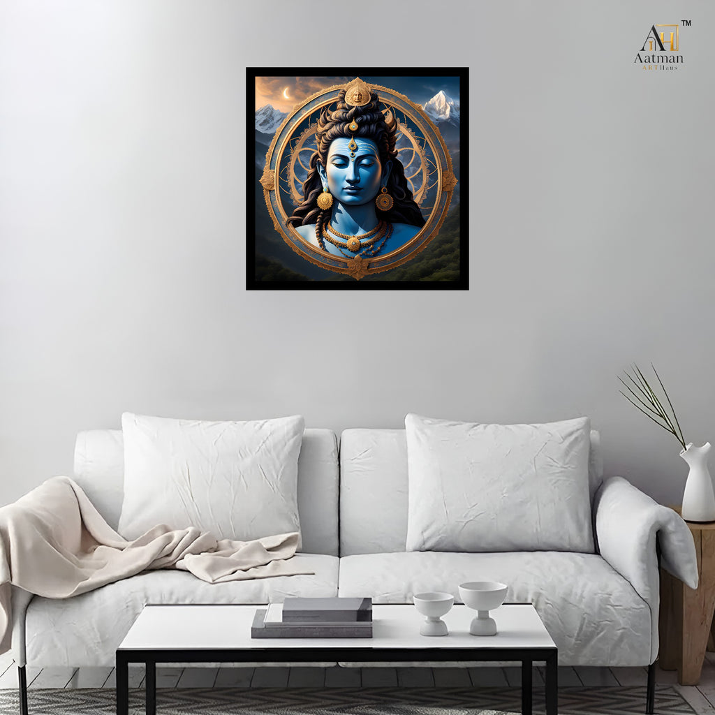 Lord Shiva Wall Art for Home Decor