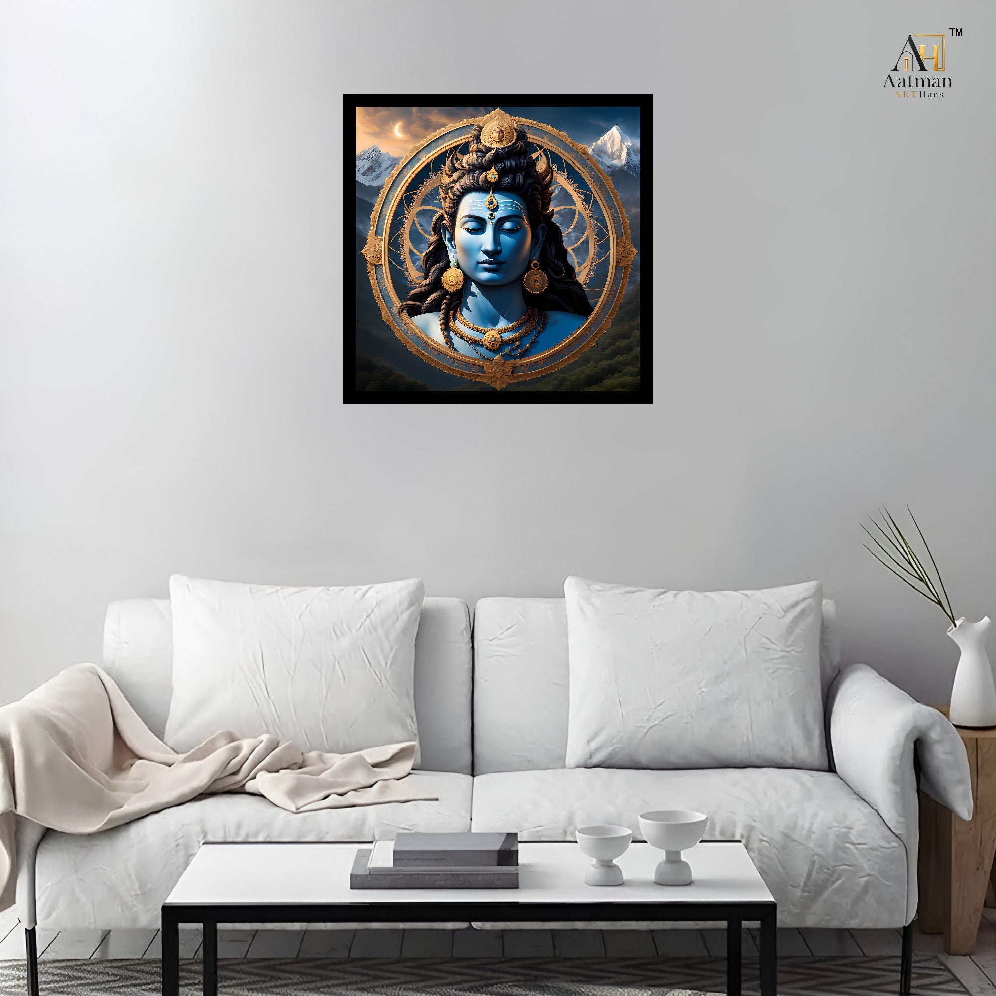 Lord Shiva Wall Art for Home Decor