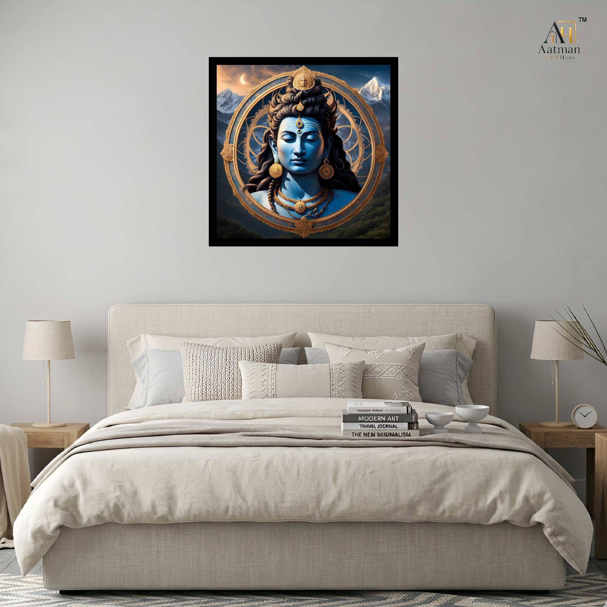 Lord Shiva Wall Art for Home Decor