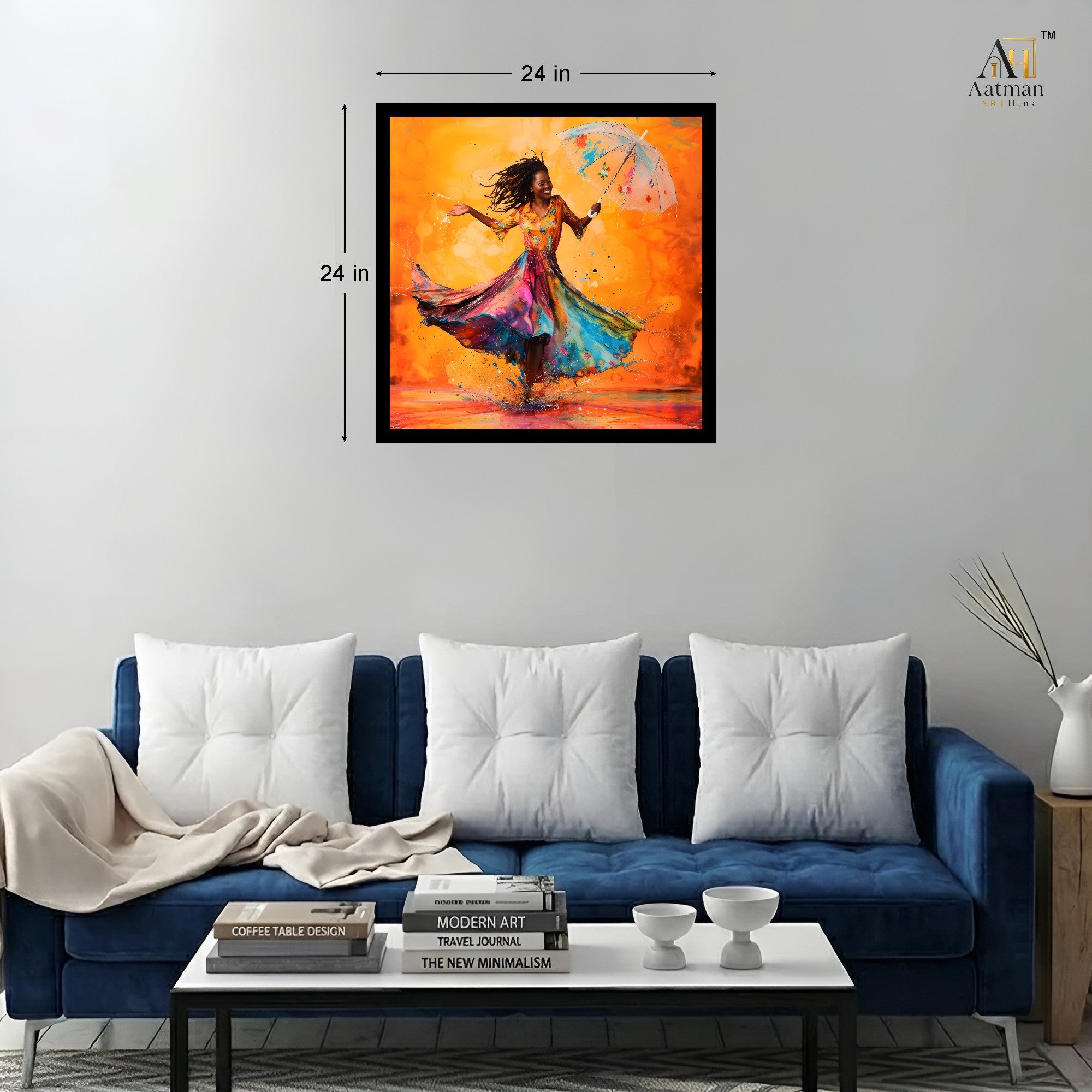 Joyful Dance Wall Art Canvas Print