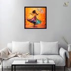 Joyful Dance Wall Art Canvas Print