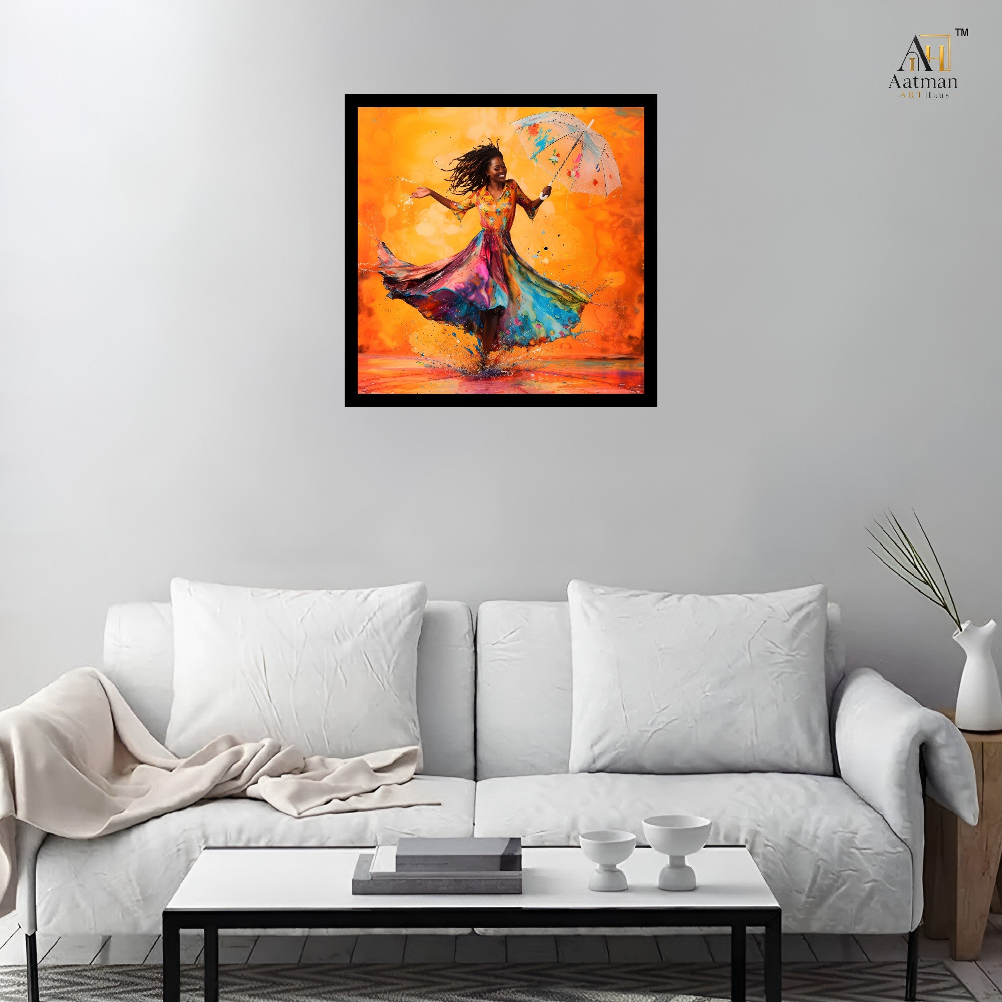 Joyful Dance Wall Art Canvas Print