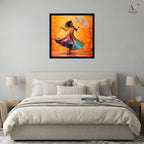 Joyful Dance Wall Art Canvas Print