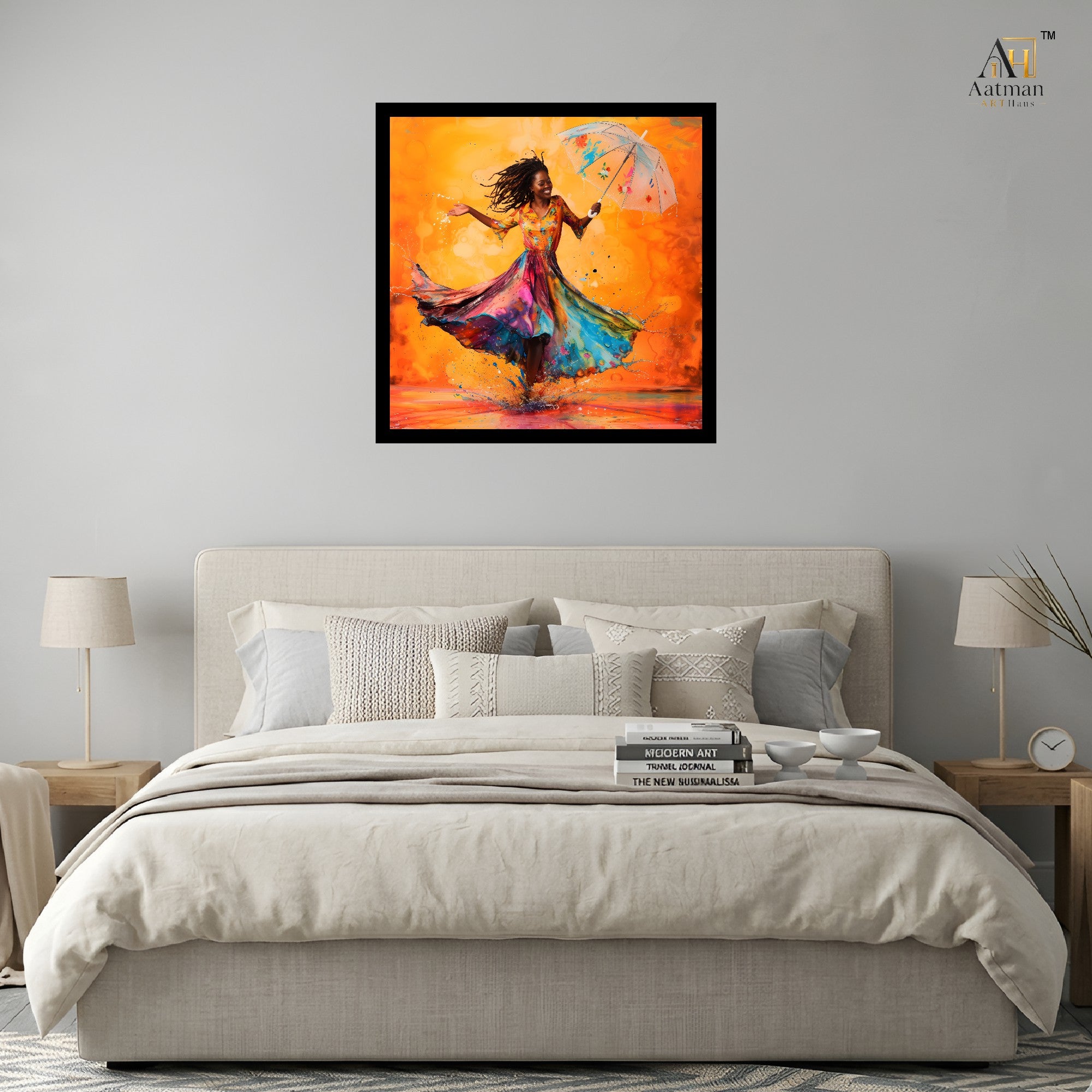 Joyful Dance Wall Art Canvas Print