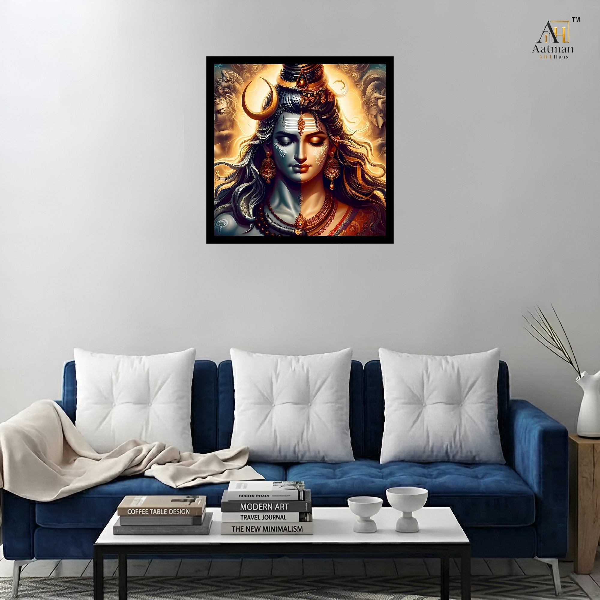 Ardhanarishvara Premium Wall Art