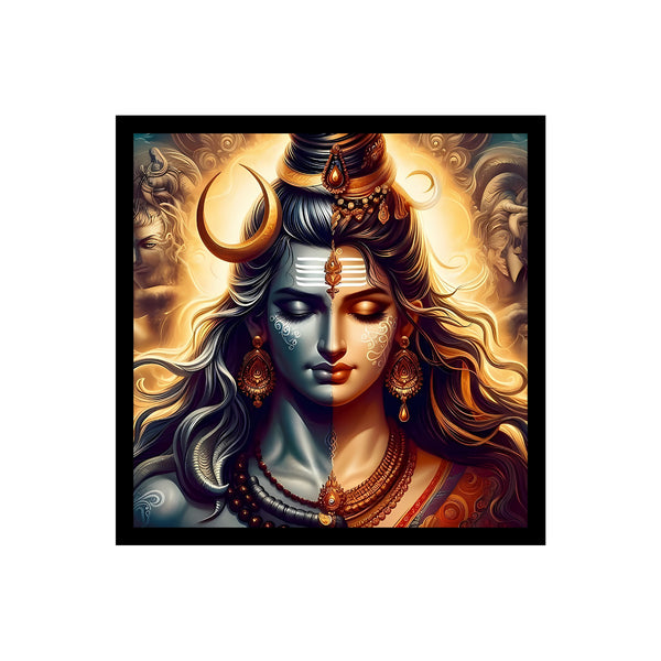 Ardhanarishvara Premium Wall Art