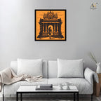 Ram Mandir Wall Art Canvas Print