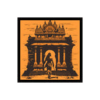Ram Mandir Wall Art Canvas Print