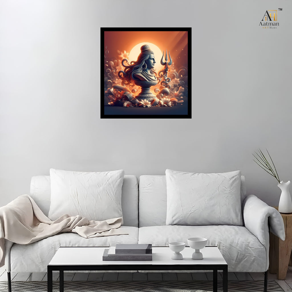 Lord Shiva Wall Art Canvas Print