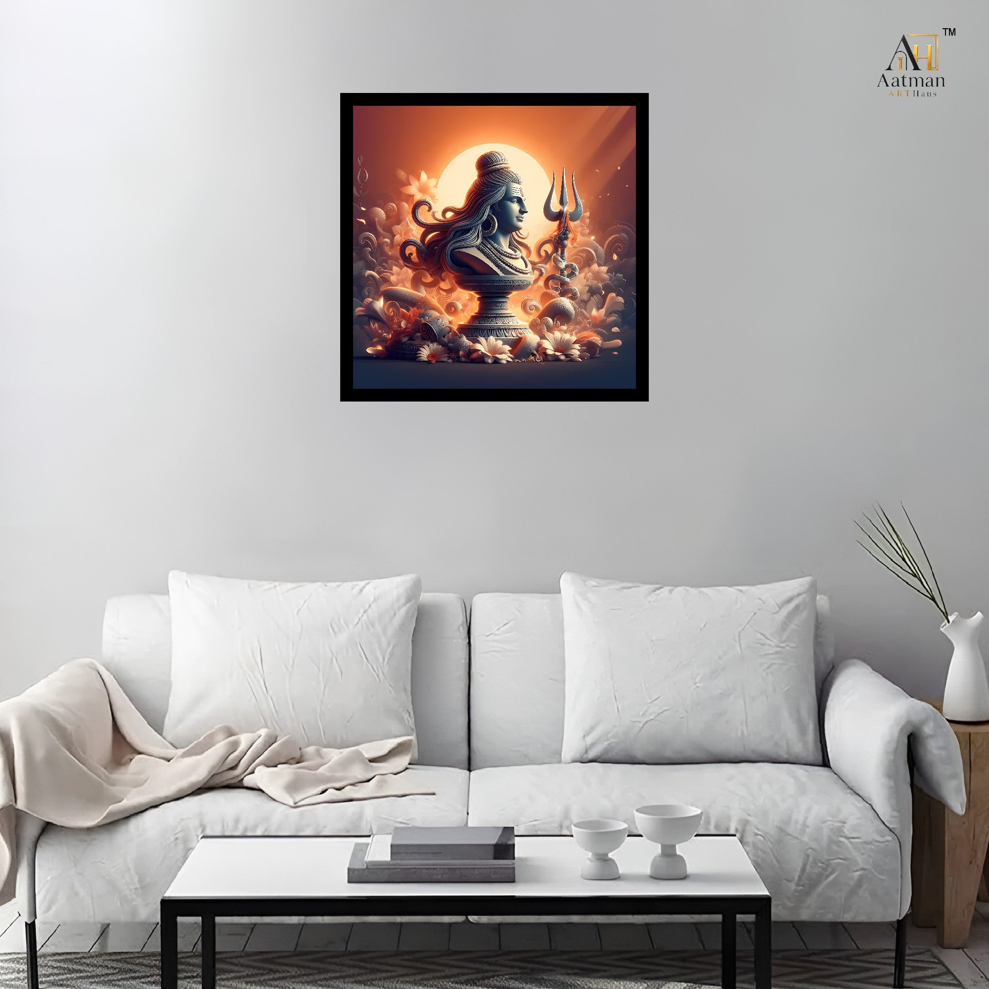 Lord Shiva Wall Art Canvas Print