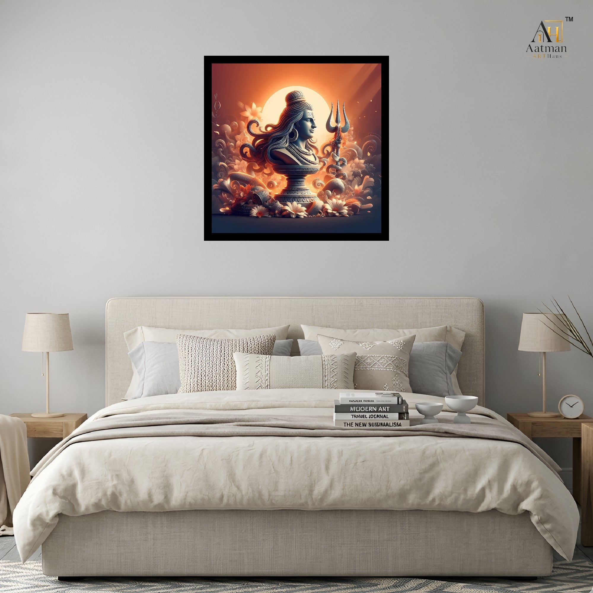 Lord Shiva Wall Art Canvas Print