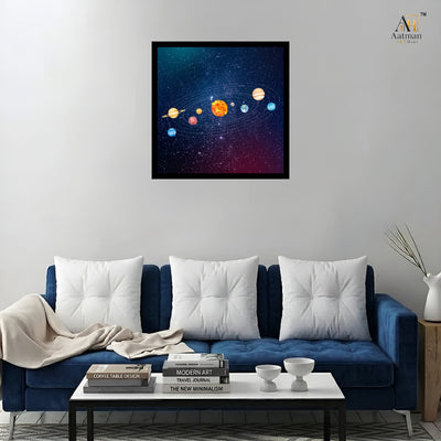 Solar System Premium Wall Art