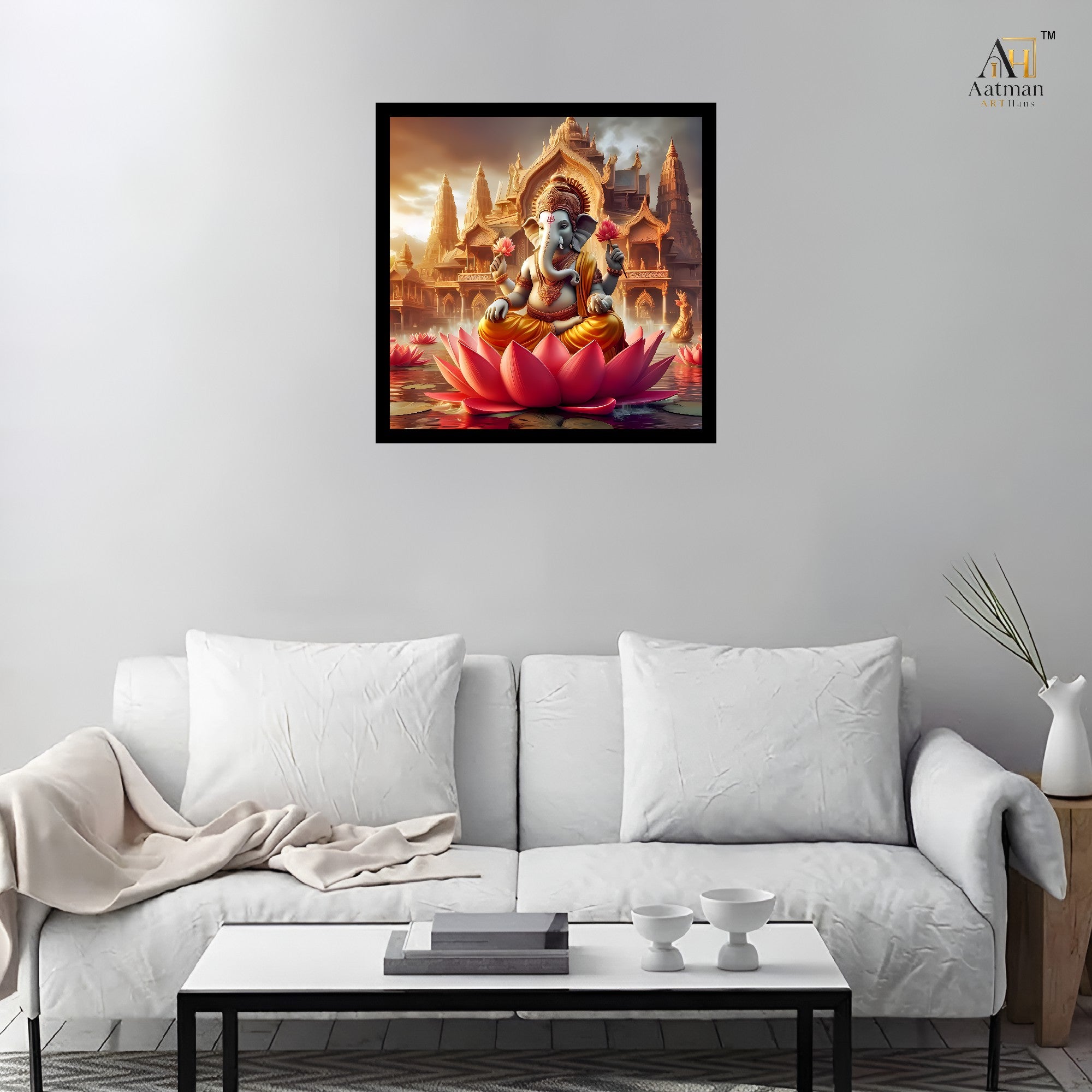 Lord Ganesha Canvas Wall Art