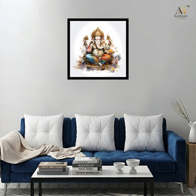 Lord Ganesha Premium Wall Art