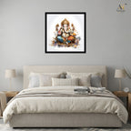 Lord Ganesha Wall Art Canvas Print