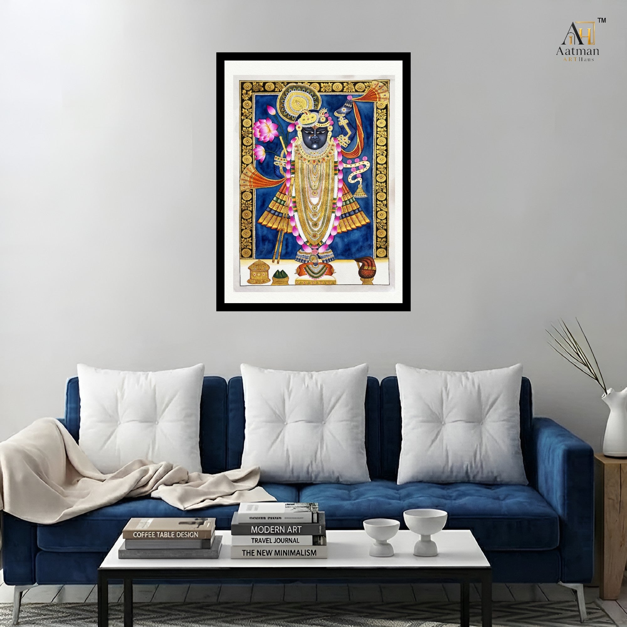 Shrinathji Pichwai Premium Wall Art