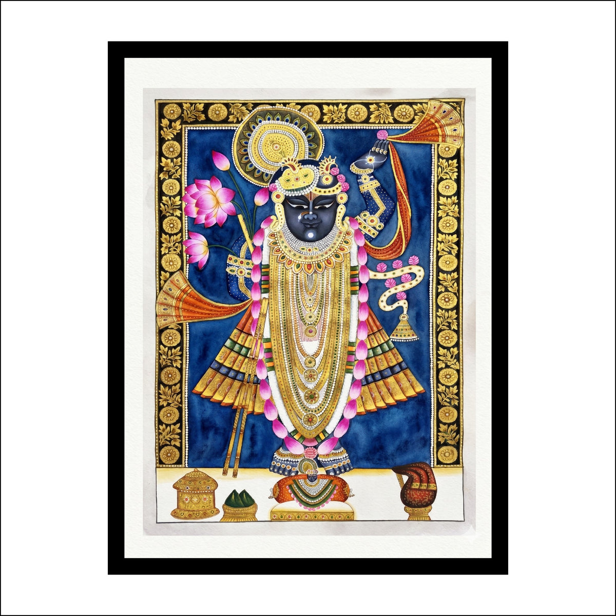 Shrinathji Pichwai Premium Wall Art