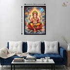 Lord Ganesha Wall Art Canvas Print