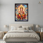 Lord Ganesha Wall Art Canvas Print