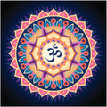 Premium AUM Self-Adhesive Vinyl Wall Decal (12 × 12 Inches)