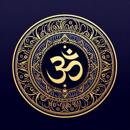 Premium AUM Self-Adhesive Vinyl Wall Decal (12 × 12 Inches)