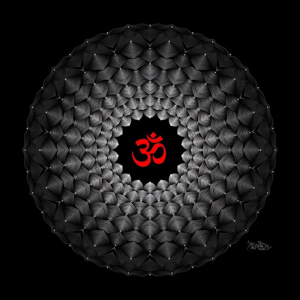 Premium AUM Self-Adhesive Vinyl Wall Decal (12 × 12 Inches)