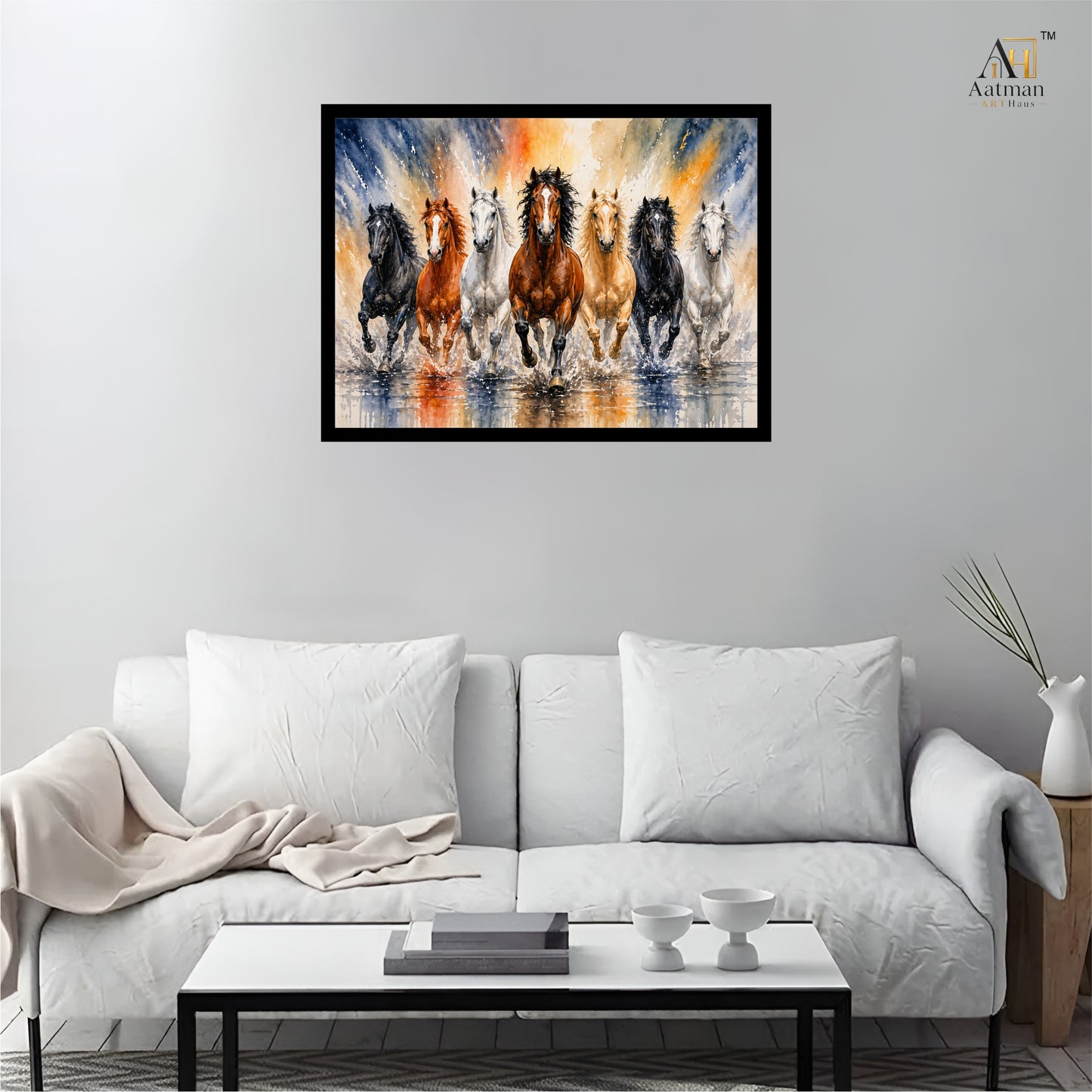 Seven Horses Wall Art