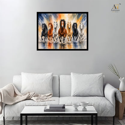 Seven Horses Wall Art
